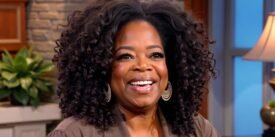 Oprah Winfrey smiling in a studio