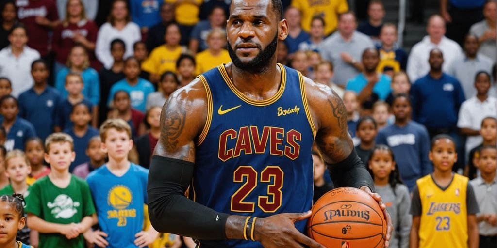 LeBron James - Philanthropic efforts and community engagement